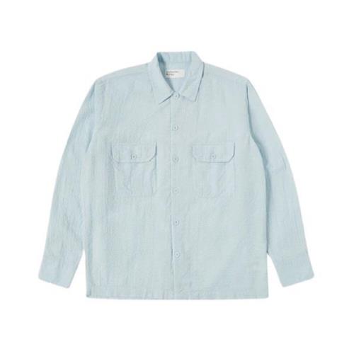 Casual Shirts Universal Works , Blue , Heren
