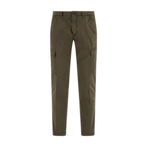Slim-fit Trousers 40Weft , Green , Heren