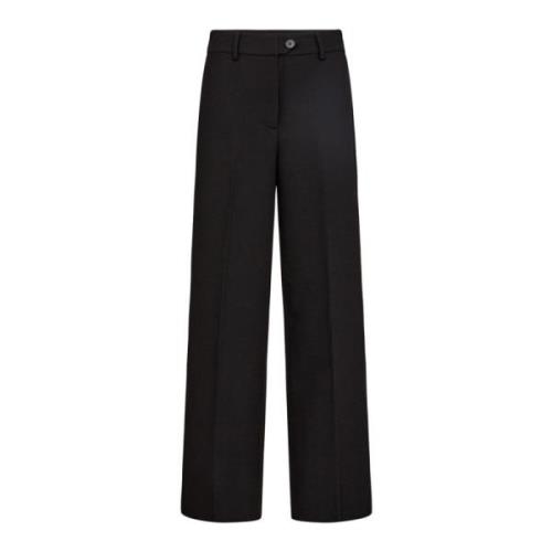 Wide Trousers Co'Couture , Black , Dames