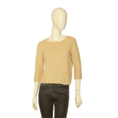 Pre-owned Wool tops Marni Pre-owned , Beige , Dames