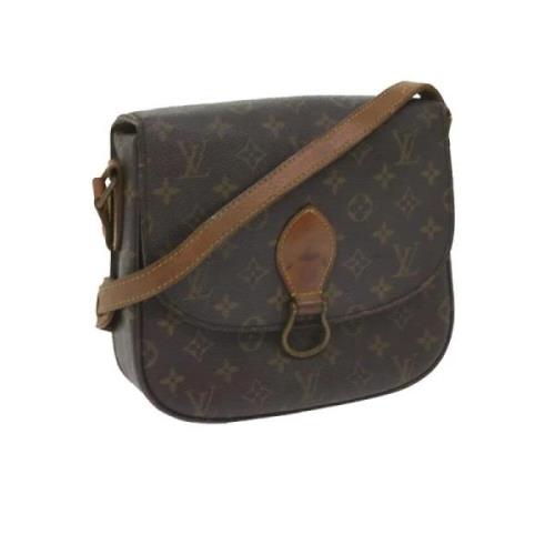 Pre-owned Canvas louis-vuitton-bags Louis Vuitton Vintage , Brown , Da...