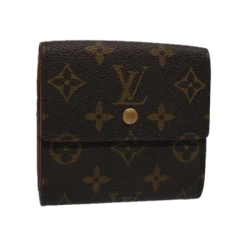 Pre-owned Canvas wallets Louis Vuitton Vintage , Brown , Dames