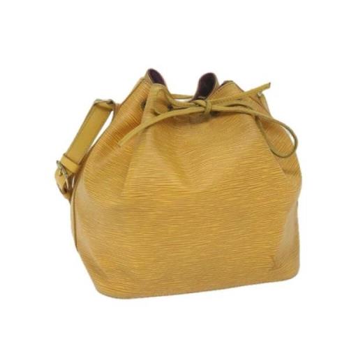 Pre-owned Leather louis-vuitton-bags Louis Vuitton Vintage , Yellow , ...