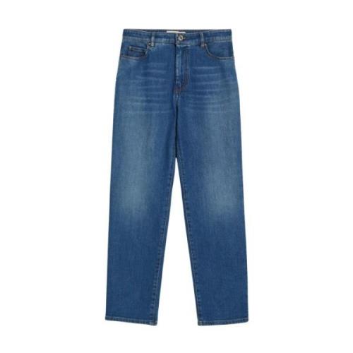 Trousers Max Mara Weekend , Blue , Dames