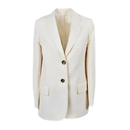 Pre-owned Linen outerwear Celine Vintage , Beige , Dames