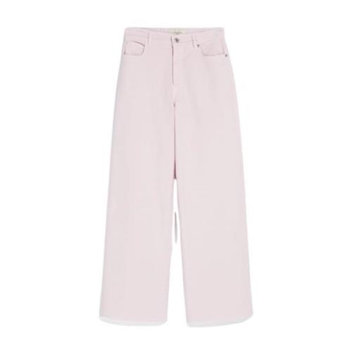 Trousers Max Mara Weekend , Pink , Dames