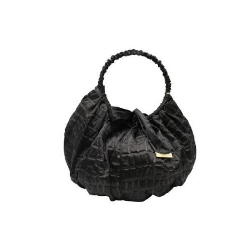 Pre-owned Polyester handbags Armani Pre-owned , Black , Dames