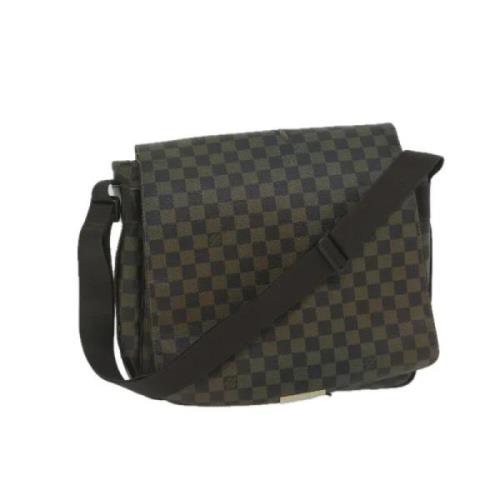 Pre-owned Canvas louis-vuitton-bags Louis Vuitton Vintage , Brown , Da...