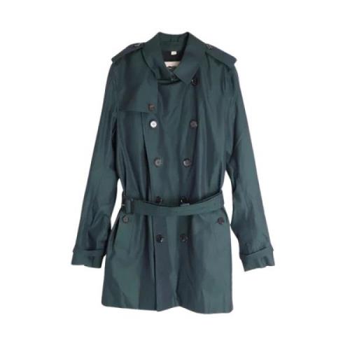 Pre-owned Cotton outerwear Burberry Vintage , Green , Heren