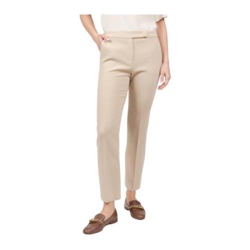 Trousers Max Mara , Beige , Dames