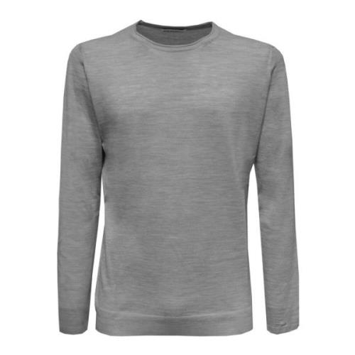 As Crewneck Sweater Goes Botanical , Gray , Heren