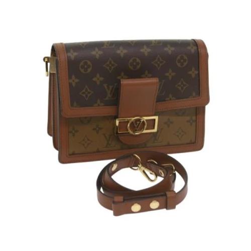 Pre-owned Canvas louis-vuitton-bags Louis Vuitton Vintage , Brown , Da...