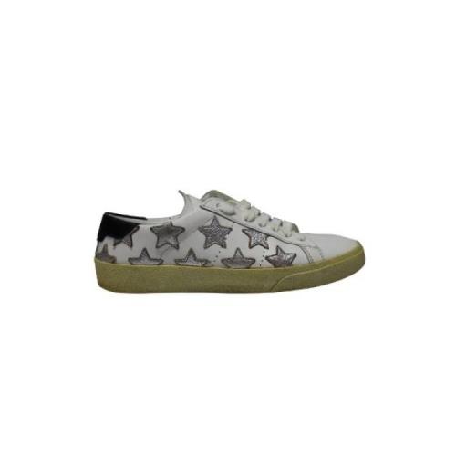 Pre-owned Leather sneakers Yves Saint Laurent Vintage , Multicolor , D...