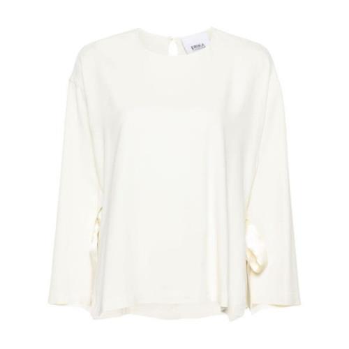 Blouses Erika Cavallini , White , Dames