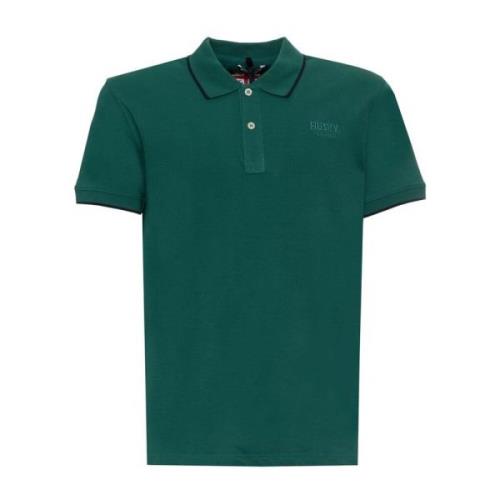Polo Shirts Husky Original , Green , Heren