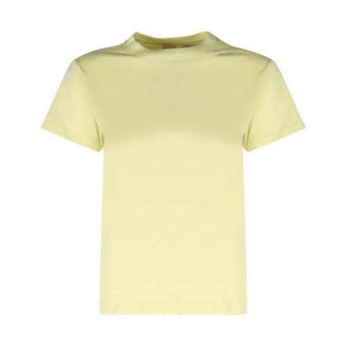 Katoenen T-shirts en Polos Pinko , Yellow , Dames
