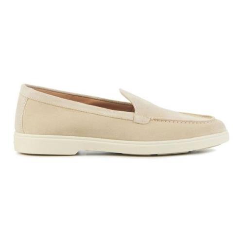 Instapschoenen Zand Santoni , Beige , Dames