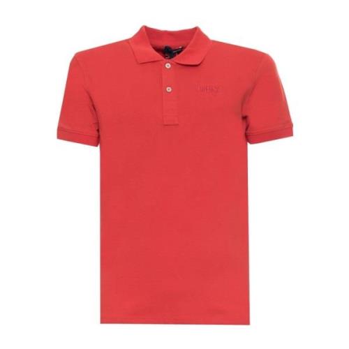 Polo Shirts Husky Original , Red , Heren