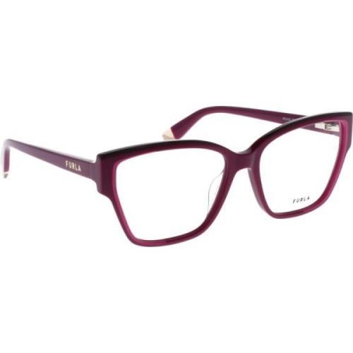 Stijlvolle originele voorschriftbrillen voor vrouwen Furla , Purple , ...