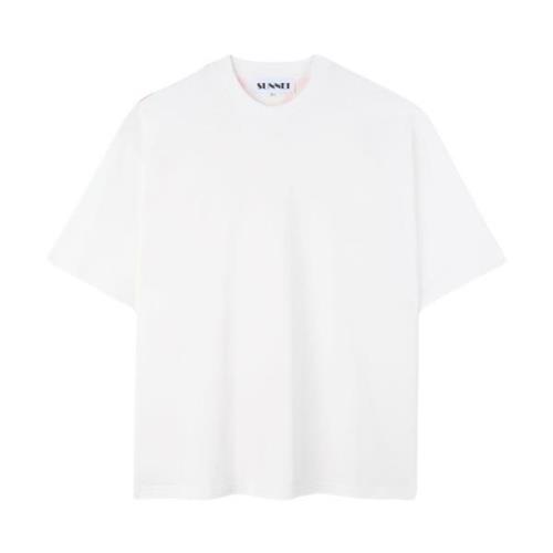 Spirale Over T-Shirt Sunnei , White , Heren