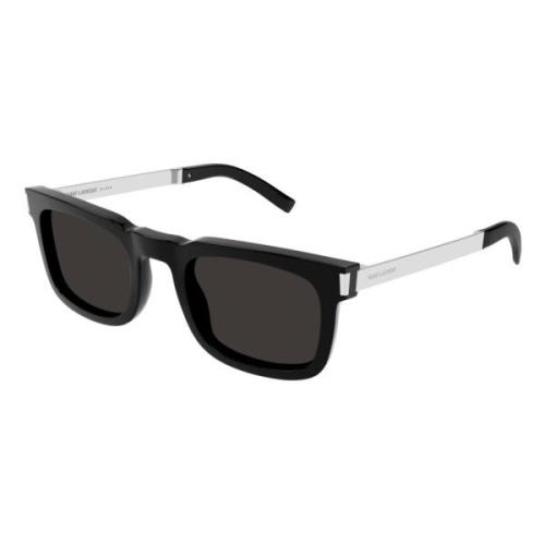 Sl581 Sunglasses Black Frame Saint Laurent , Black , Unisex