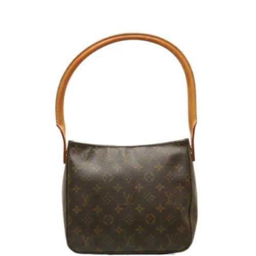 Pre-owned Canvas louis-vuitton-bags Louis Vuitton Vintage , Brown , Da...