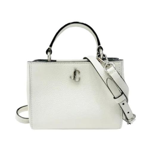 Pre-owned Leather handbags Jimmy Choo Pre-owned , White , Dames