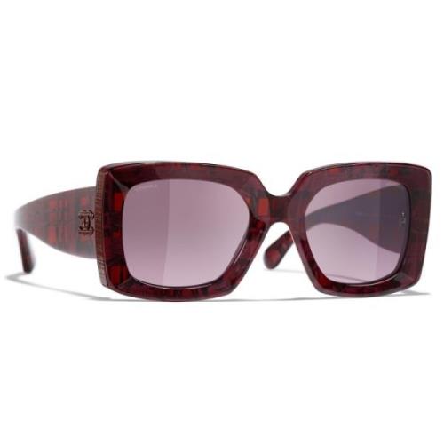 Sunglasses Chanel , Red , Dames