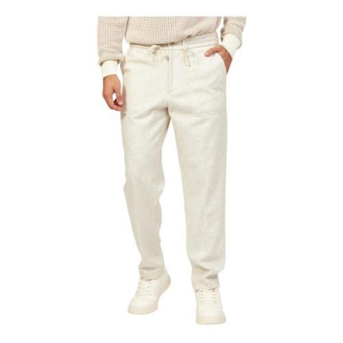 Trousers Hugo Boss , White , Heren