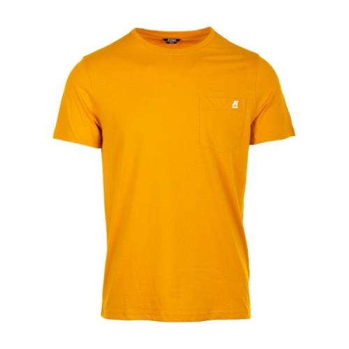 Oranje Sigur Tee T-shirts en Polo's K-Way , Orange , Heren