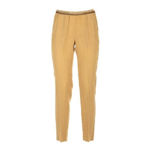 Cropped Trousers Hartford , Beige , Dames