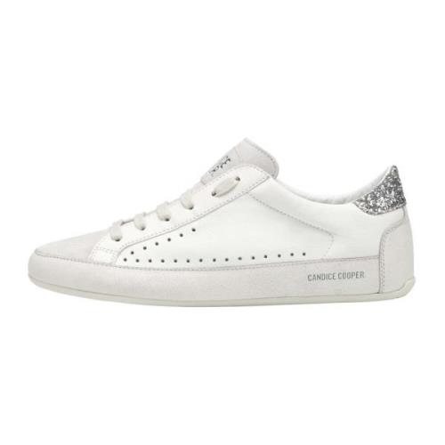 Leather and suede sneakers Dafne Candice Cooper , White , Dames