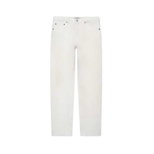 Off White Straight Jeans Frame , White , Heren
