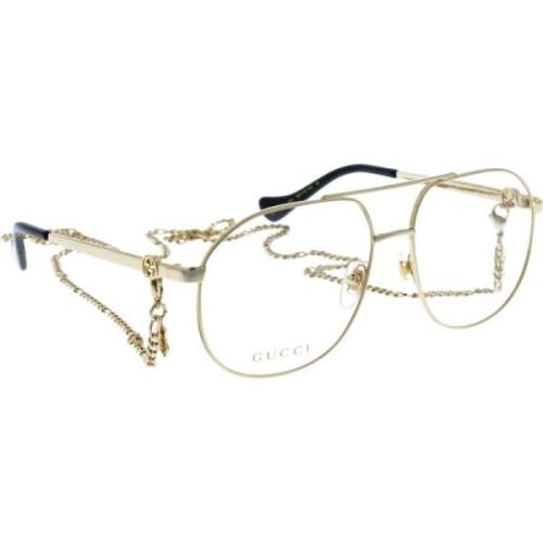 Glasses Gucci , Yellow , Unisex