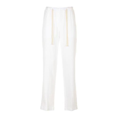 Wide Trousers Hartford , White , Dames