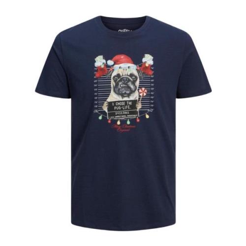 T-Shirts Jack & Jones , Blue , Heren