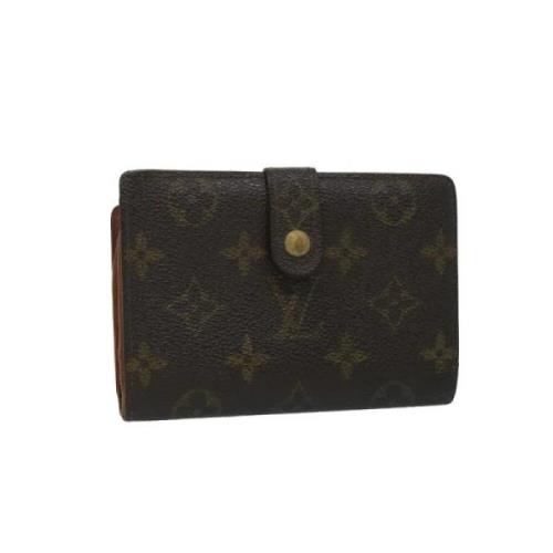 Pre-owned Canvas wallets Louis Vuitton Vintage , Brown , Dames