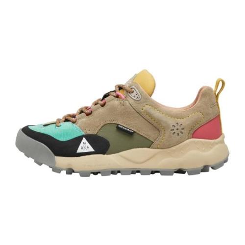 Suede and technical fabric sneakers Back Country UNI Flower Mountain ,...
