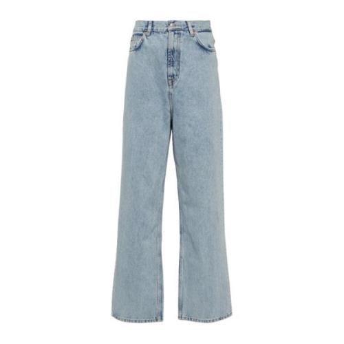 Wide Jeans Wardrobe.nyc , Blue , Dames