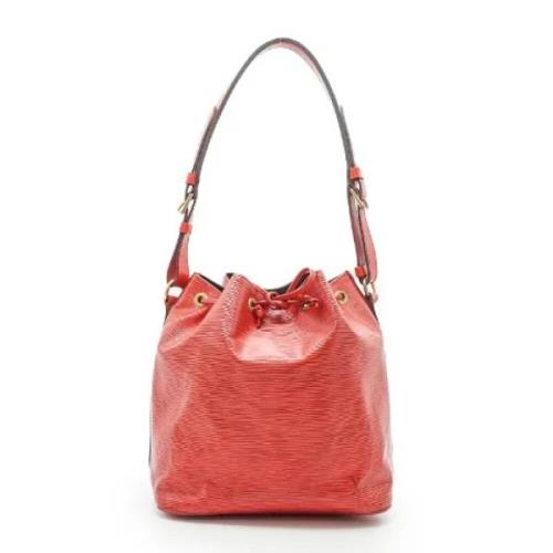 Pre-owned Leather louis-vuitton-bags Louis Vuitton Vintage , Red , Dam...