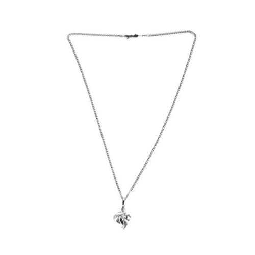 Pre-owned White Gold necklaces Cartier Vintage , Gray , Dames