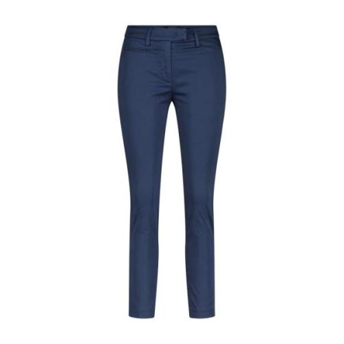 Slim-fit Trousers Dondup , Blue , Dames