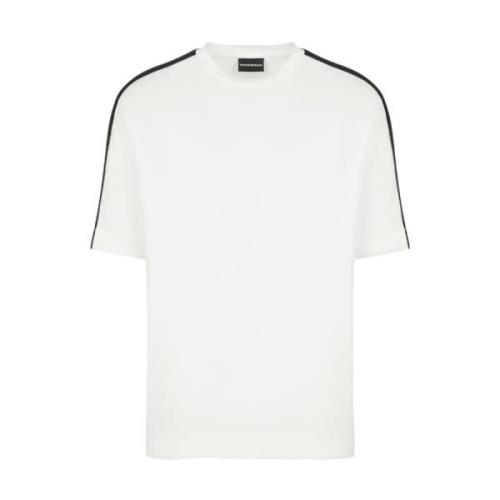 Korte Mouw T-Shirt Emporio Armani , White , Heren