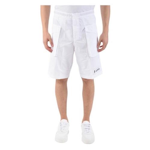 Casual Shorts Aspesi , White , Heren