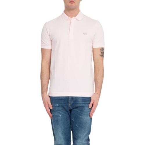 Polo Shirts Lacoste , Pink , Heren