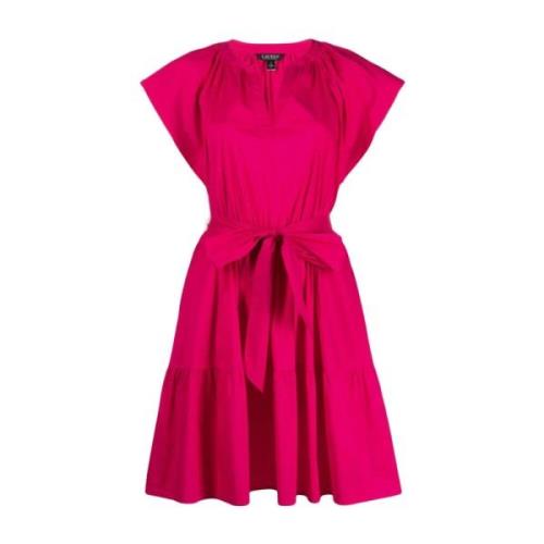 Midi Dresses Ralph Lauren , Pink , Dames