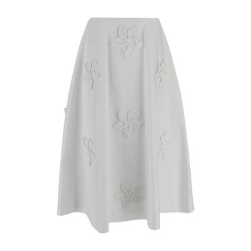 Midi Skirts Valentino , White , Dames