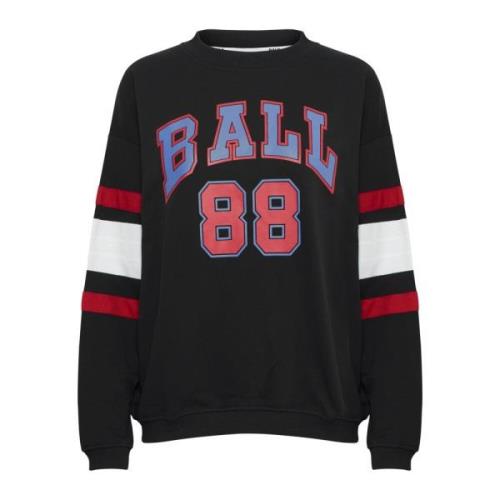 Sweatshirts Ball , Black , Dames