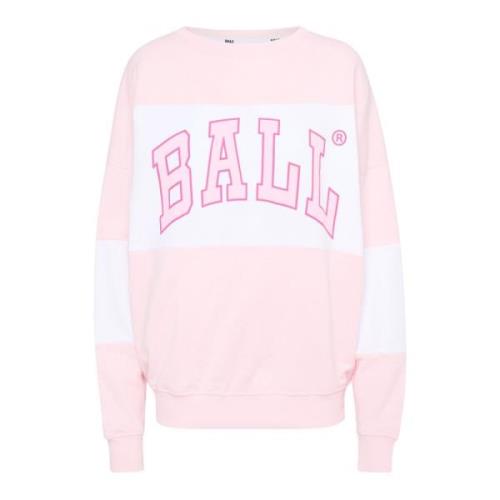 Gezellige Milkshake Sweatshirt Ball , Pink , Dames