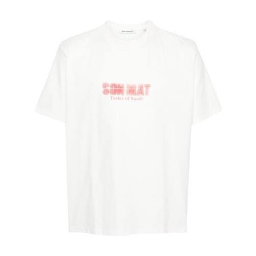 Son-Mat Print Box T-shirt Our Legacy , White , Heren